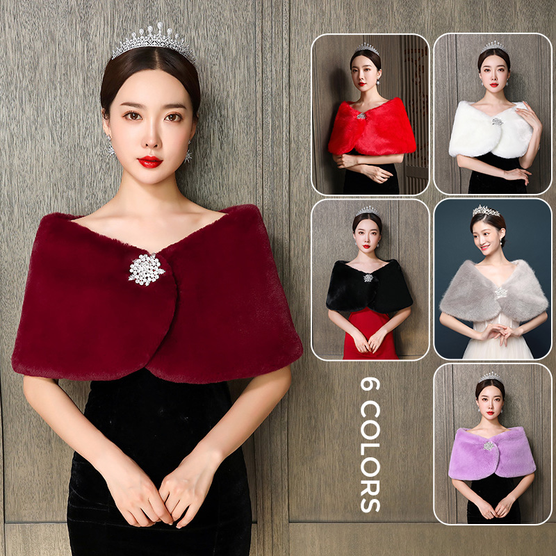 Winter Clothing Pk - Phụ Nữ Cô Dâu Khăn Choàng