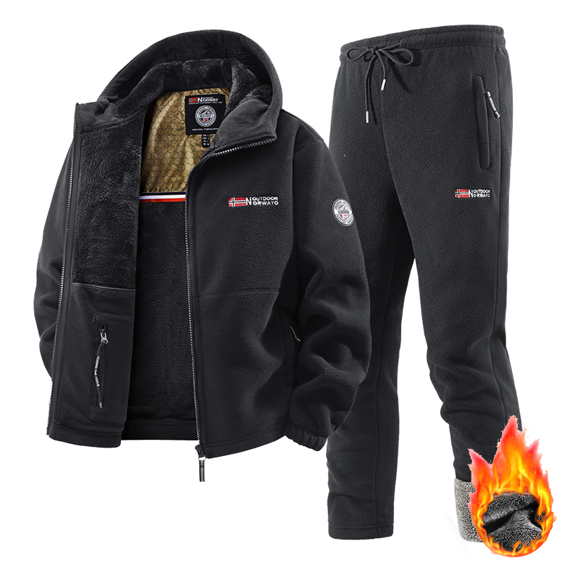 New Winter Sportswear Set Mens - đánh giá và giá Winter Clothing Pk
