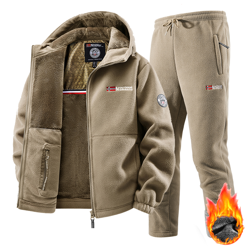 New Winter Sportswear Set Mens - đánh giá và giá Winter Clothing Pk