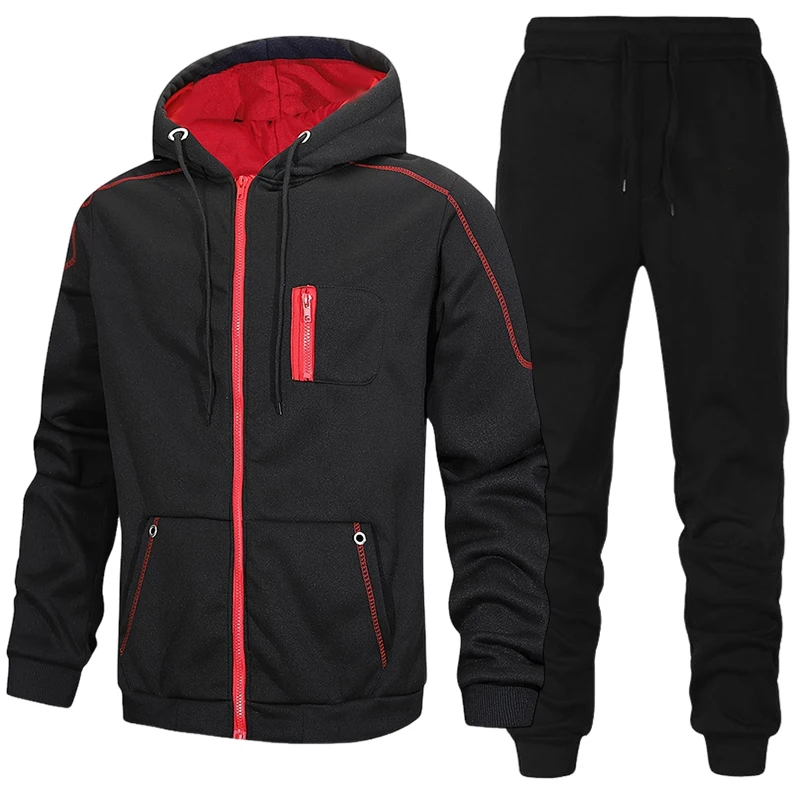 Fashion Men's Tracksuit Casual - đánh giá và giá Winter Clothing Pk