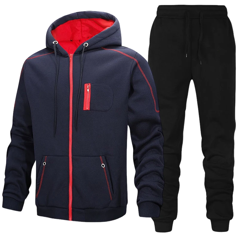 Fashion Men's Tracksuit Casual - đánh giá và giá Winter Clothing Pk