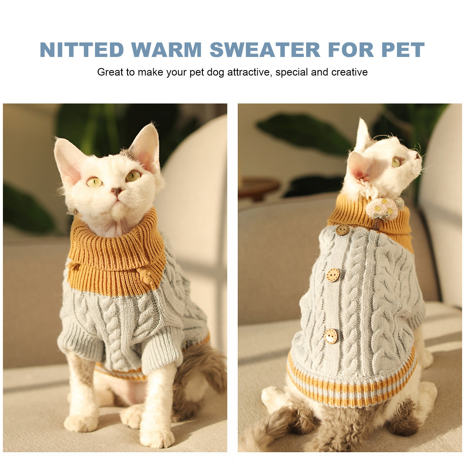 1Pcs Pet Sweater Winter Knitwe - đánh giá và giá Winter Clothing Gift Ideas