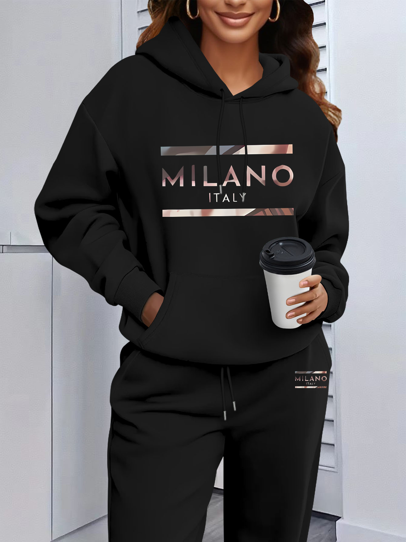 2026 Womens Print Hooded Sweat - đánh giá và giá Winter Clothing For Women