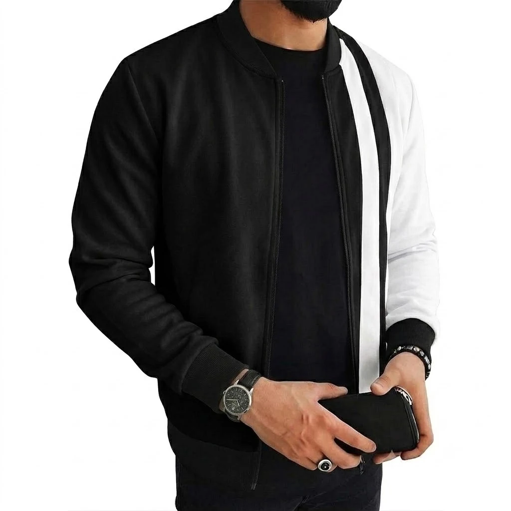 New Mens Color Block Flight Ja - đánh giá và giá Winter Clothing Pk
