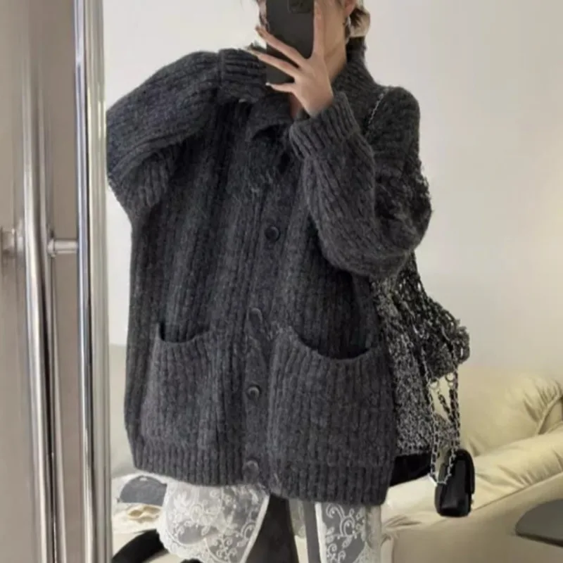 Loose Cardigan Sweater Women K - đánh giá và giá Winter Clothing For Women