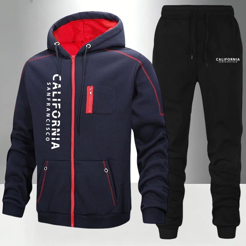Men's Tracksuit Casual Hoodie  - đánh giá và giá Winter Clothing Pk
