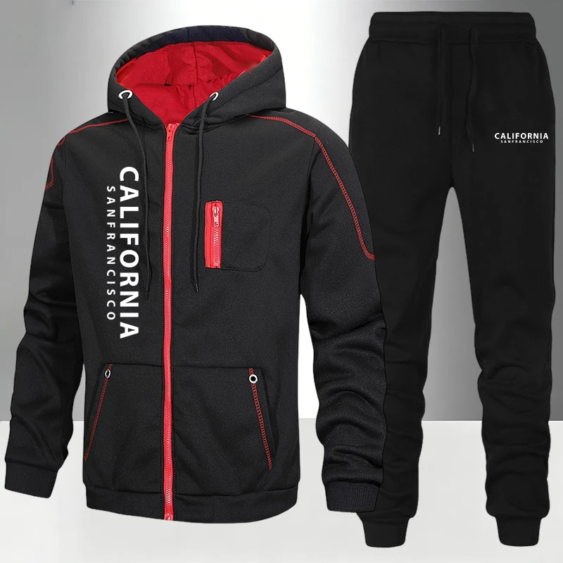 Men's Tracksuit Casual Hoodie  - đánh giá và giá Winter Clothing Pk