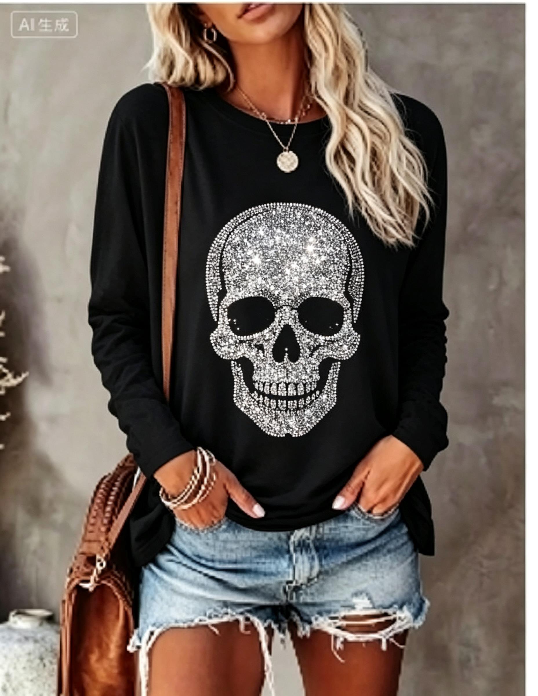 Women Long Sleeve T‑Shirt Simu - đánh giá và giá Winter Clothing For Women