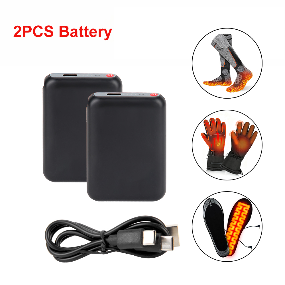 5V 6000mAh Heated Socks Batter - đánh giá và giá Heated Gloves Electric